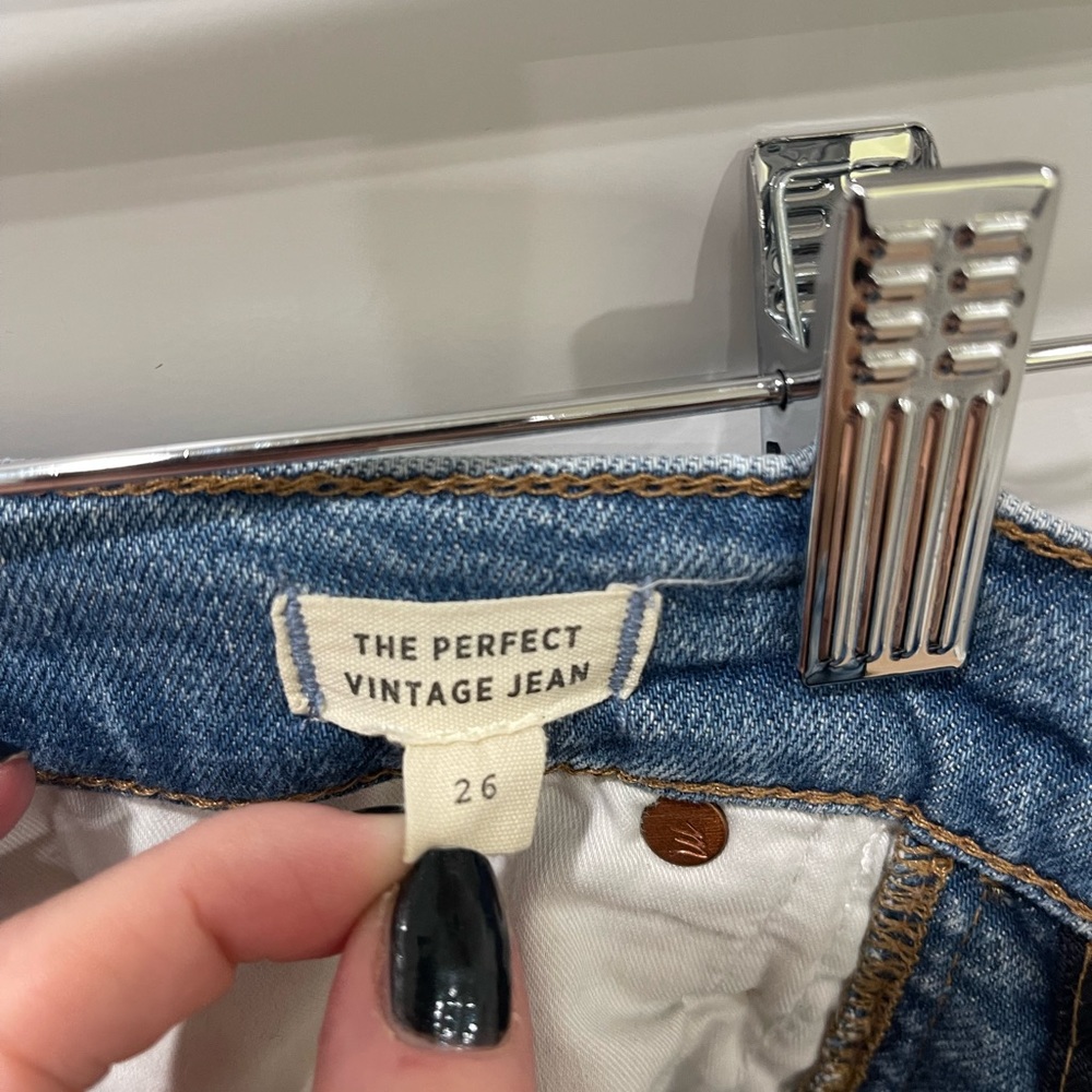 Madewell perfect vintage jean, 26 - Picture 4 of 5